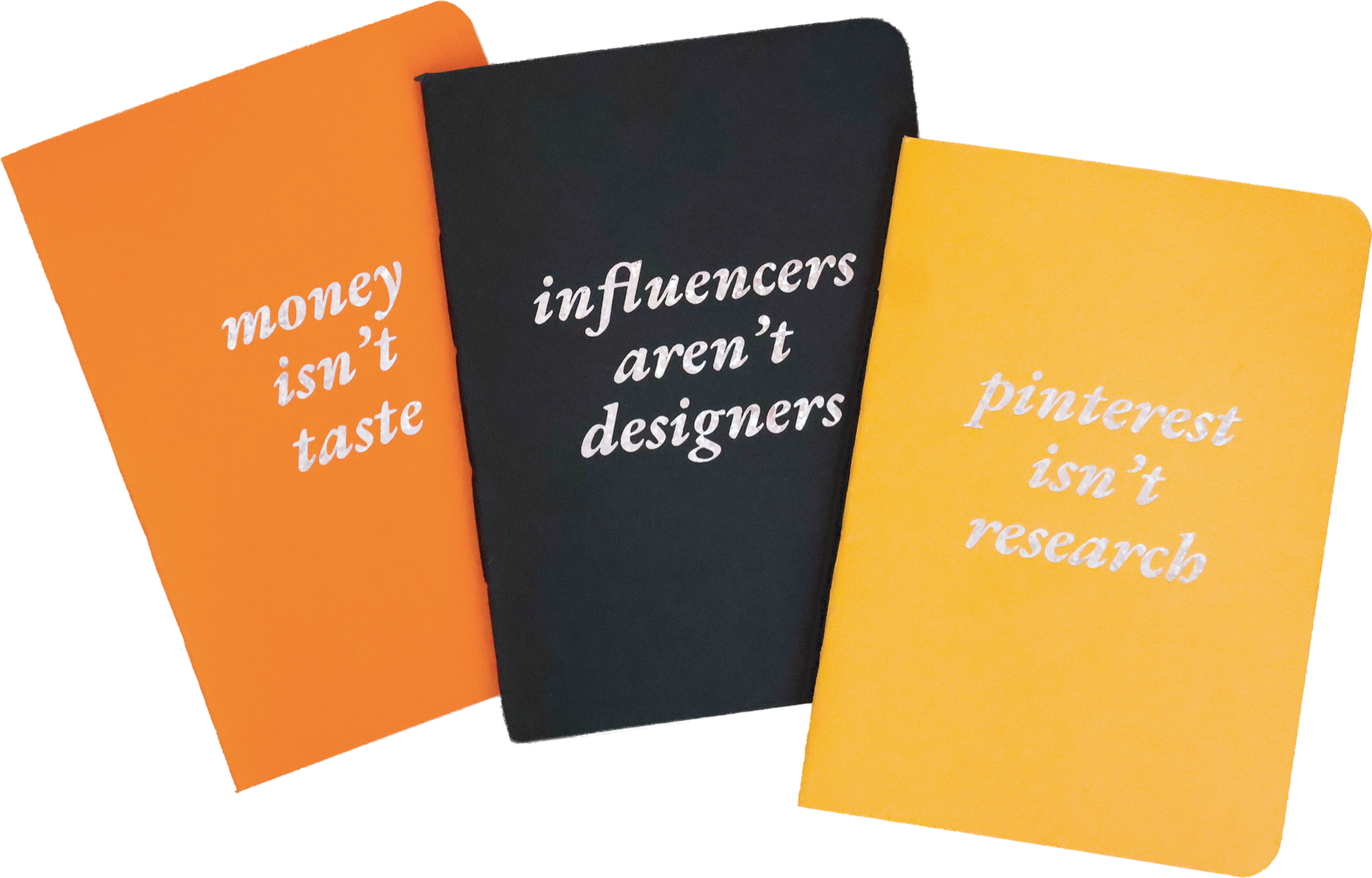 Money isn’t taste, Influencers aren’t designers and Pinterest isn’t research notebooks