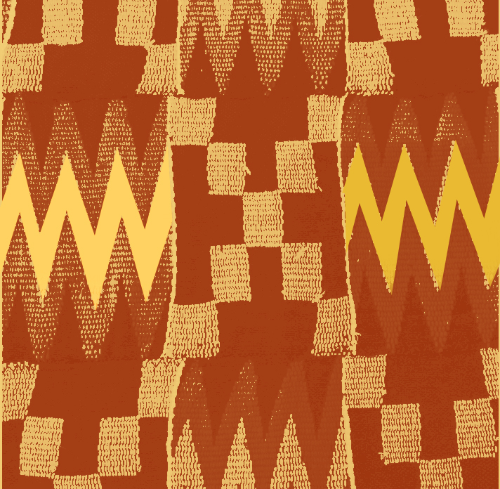 Kente fabric from Ghana